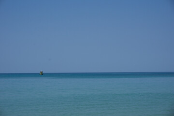 boat on the sea