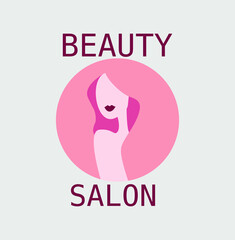 logo for beauty salon. Logo in vector