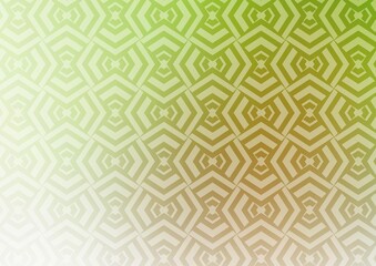 Light Green, Yellow vector template with repeated sticks.
