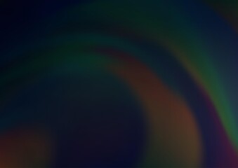 Dark Black vector abstract background.