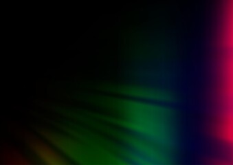 Dark Multicolor, Rainbow vector template with repeated sticks.