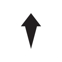 Arrow flat icon design vector
