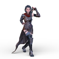 Fototapeta premium 女戦士