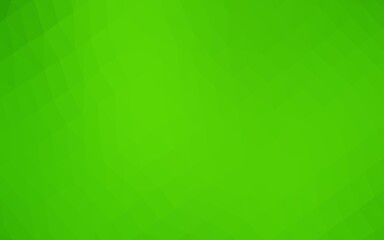 Light Green vector polygonal template.