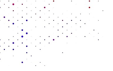 Light Blue, Red vector template with circles.