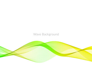 Abstract background with colorful flowing wave design