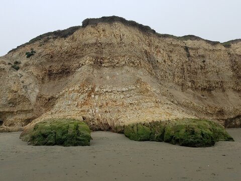 rocks and sea
