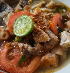 Meat soup
