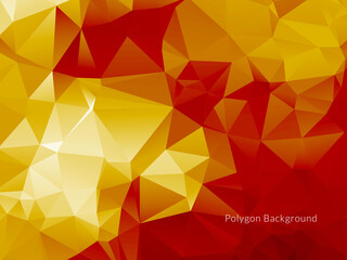Abstract colorful triangular geometric crystal background