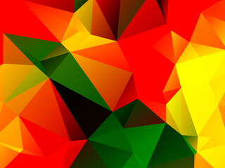 Modern colorful geometric polygon background