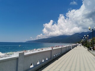 pier and sea