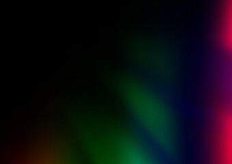 Dark Multicolor, Rainbow vector blurred bright pattern.