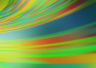 Light Green, Yellow vector abstract bright background.