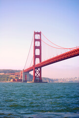 Fototapeta na wymiar Veduta del Golden Gate di San Francisco (USA)