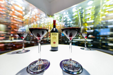 glass of wine
