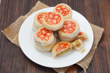 Chinese pastry is part of the Chinese Mooncake Festival.