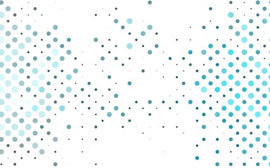 Light BLUE vector template with circles.