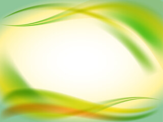 abstract green background with waves