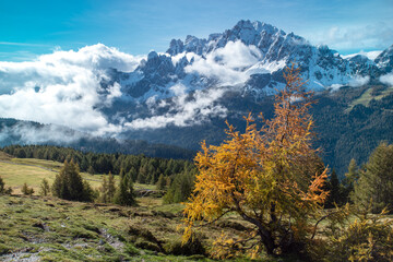 Herbst in den Dolomiten