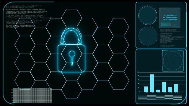 Computers are analyzing and processing to decode and destroy coding program ransom