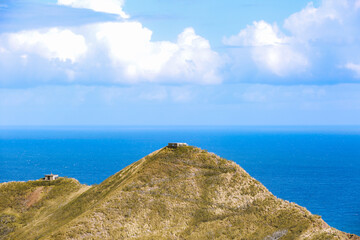 Ocean view from Diamond Head, Honolulu, Oahu, Hawaii