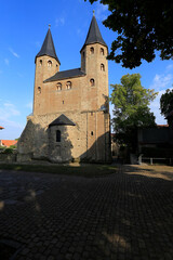 Fototapeta na wymiar Monastery Druebeck, Church St. Vitus, Saxony-Anhalt, Germany, Europe