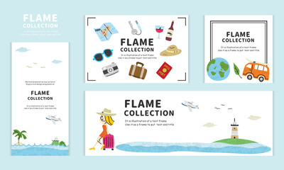 トラベル　フレーム　セット