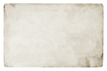 Vintage paper background isolated - (clipping path included)	