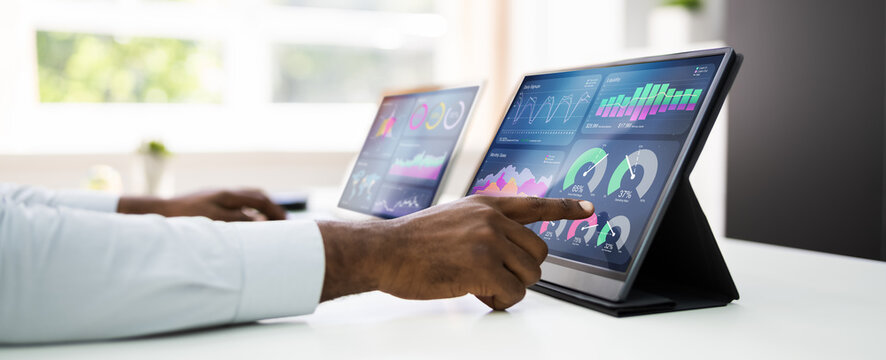 Predictive Business Analytics. African American Analyst