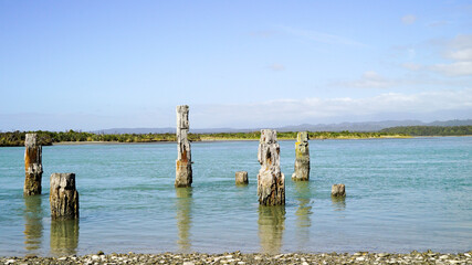 Whataroa River in New Zealand
