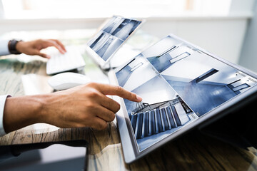 Security Guard Looking