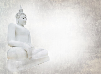 big buddha statue with space