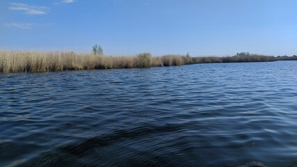 Winter, autumn, river,pond