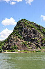 sagenhafter Loreleyfelsen - fabulous Loreley rock