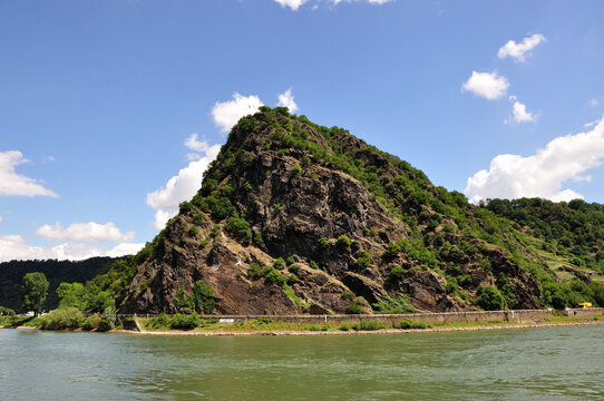 sagenhafter Loreleyfelsen - fabulous Loreley rock
