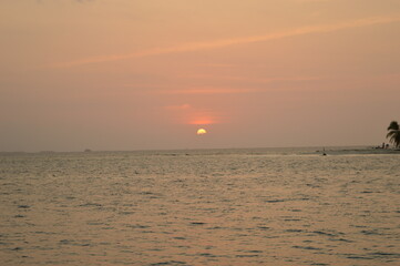 Obraz premium Sailing among the paradise beaches and islands of San Blas / Kuna Yala in the Caribbean Ocean, Panama