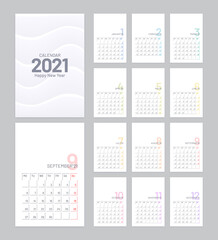 Calendar 2021 Design Week Starts on Monday