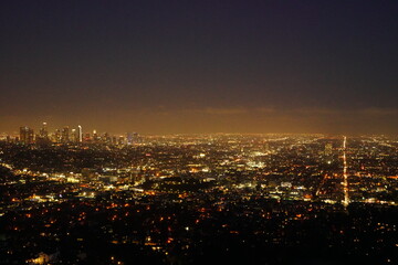 ロサンゼルスの夜景