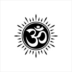 Aum (Om) The Holy Motif Design