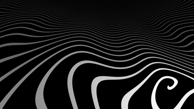 Ripples in Surface of Flexible Sheet Surface Mask