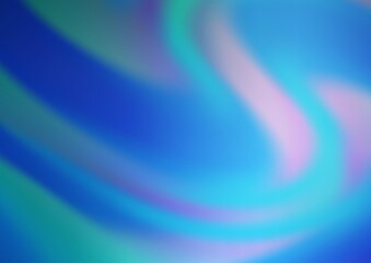 Light BLUE vector modern bokeh pattern.