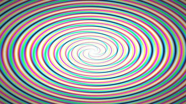 Candy Toothpaste Color Spinner Rings Spiralling Loop