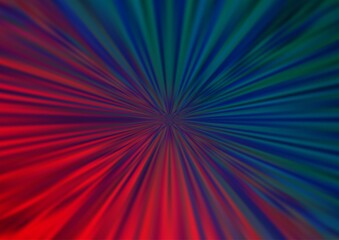 Dark Blue, Red vector glossy abstract template.