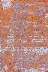 Orange textured backdrop with grey and white