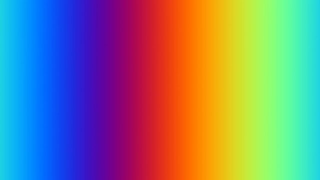 Moving Soft Rainbow Gradient Travelling West Natural Spectrum