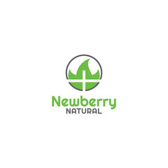 natural farming logo design