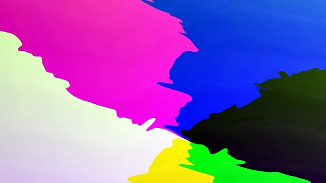 Ink Paint Muted Colors Panning Sim