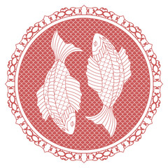 two fishes in asian style © paranoido