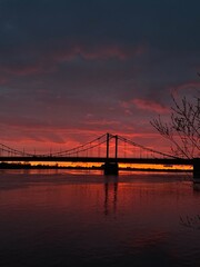 Fototapeta premium Arkhangelsk bridge