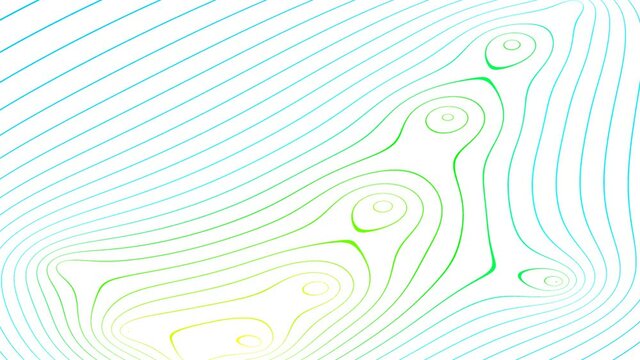 Ripples of Colored Light Forming Mask Background